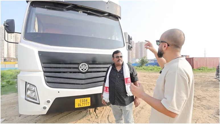 Unveiling 'India's Most Luxurious Truck' Rawani has used his digital earnings to design