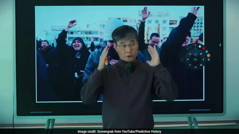 Professor Jiang Xueqin, a Chinese-Canadian educator often dubbed "China's Nostradamus", is