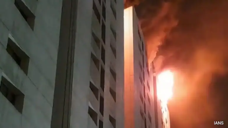 Massive Fire At Surat Textile Market, Over A Dozen Shops Damaged