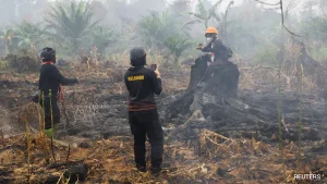 Indonesia's wildfires are expected to persist until early November, as the arrival of the rainy