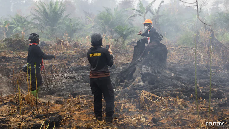 Indonesia's wildfires are expected to persist until early November, as the arrival of the rainy