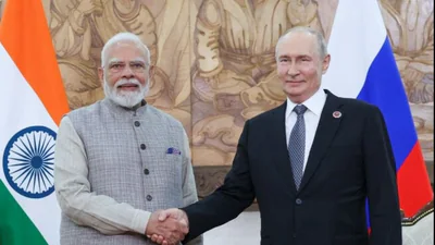Prime Minister Narendra Modi and Russian President Vladimir Putin will hold a bilateral meeting