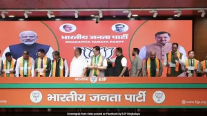 8 UDP MLAs Join BJP, Making It 2nd Largest Political Party In Meghalaya