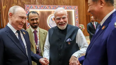 IFS officer Sidharth Babu was seen standing beside Prime Minister Narendra Modi during one