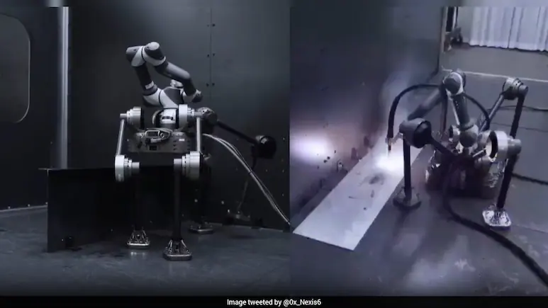 Meet 'Diden Spider', The Korean Robot That Can Climb Steel Walls And Weld Inside Ships