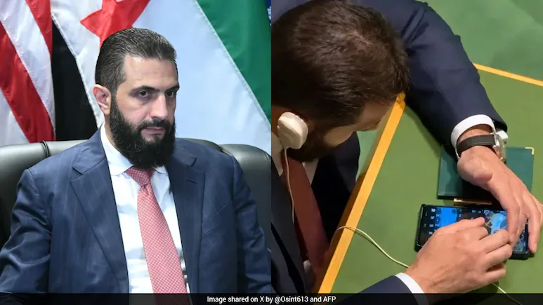 Syrian President Ahmed al-Sharaa is in New York for the UN General Assembly, with diplomacy
