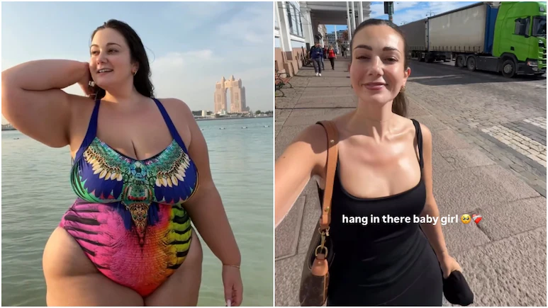 British content creator Emily Jones has shared an emotional throwback video filmed the night