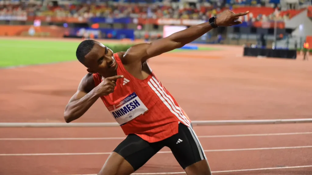 Indian sprinter Animesh Kujur advanced to the men's 200m semifinals at the Asian Games 2026