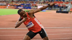 Indian sprinter Animesh Kujur advanced to the men's 200m semifinals at the Asian Games 2026