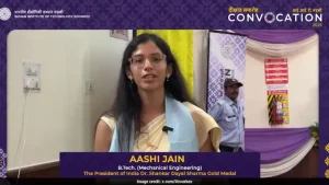 BTech Mechanical Student Honoured With President's Gold Medal — IIT Roorkee Convocation 2026