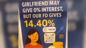 Ad In Chennai Metro Triggers Political Storm — 'Girlfriend Gives 0% Interest'