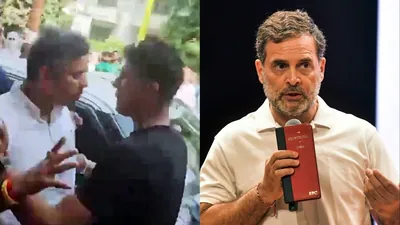 Delhi minister Parvesh Verma , who courted controversy after he slapped a man during road