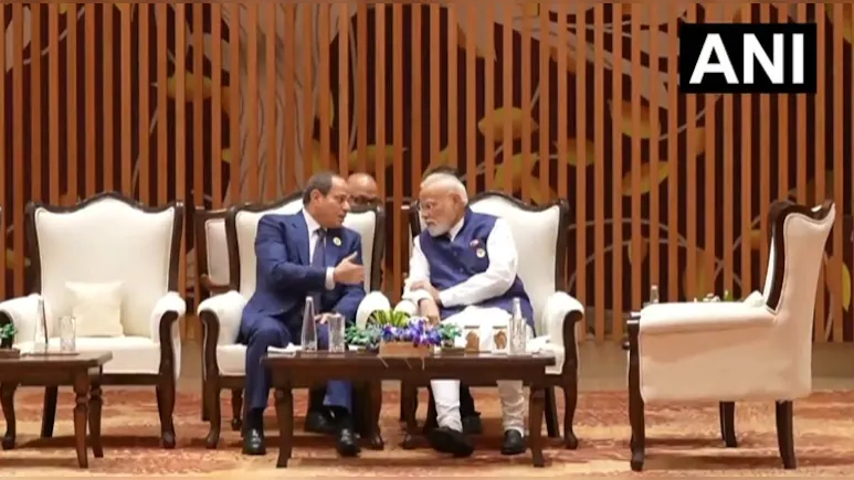 PM Modi Holds Bilateral Meeting With Egypt President El-Sisi In Delhi
