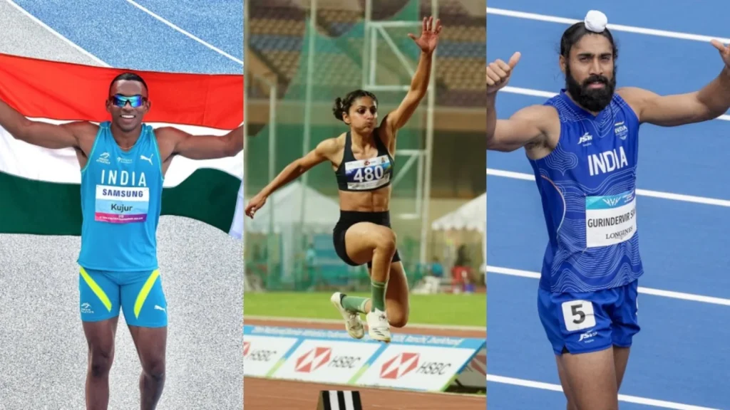 As many as 11 athletes will take the field across five disciplines as India kick-start