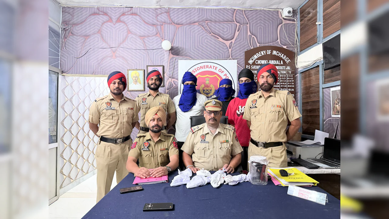 Punjabi YouTuber Manpreet Singh, known as Mani Shoker, has been arrested along with two