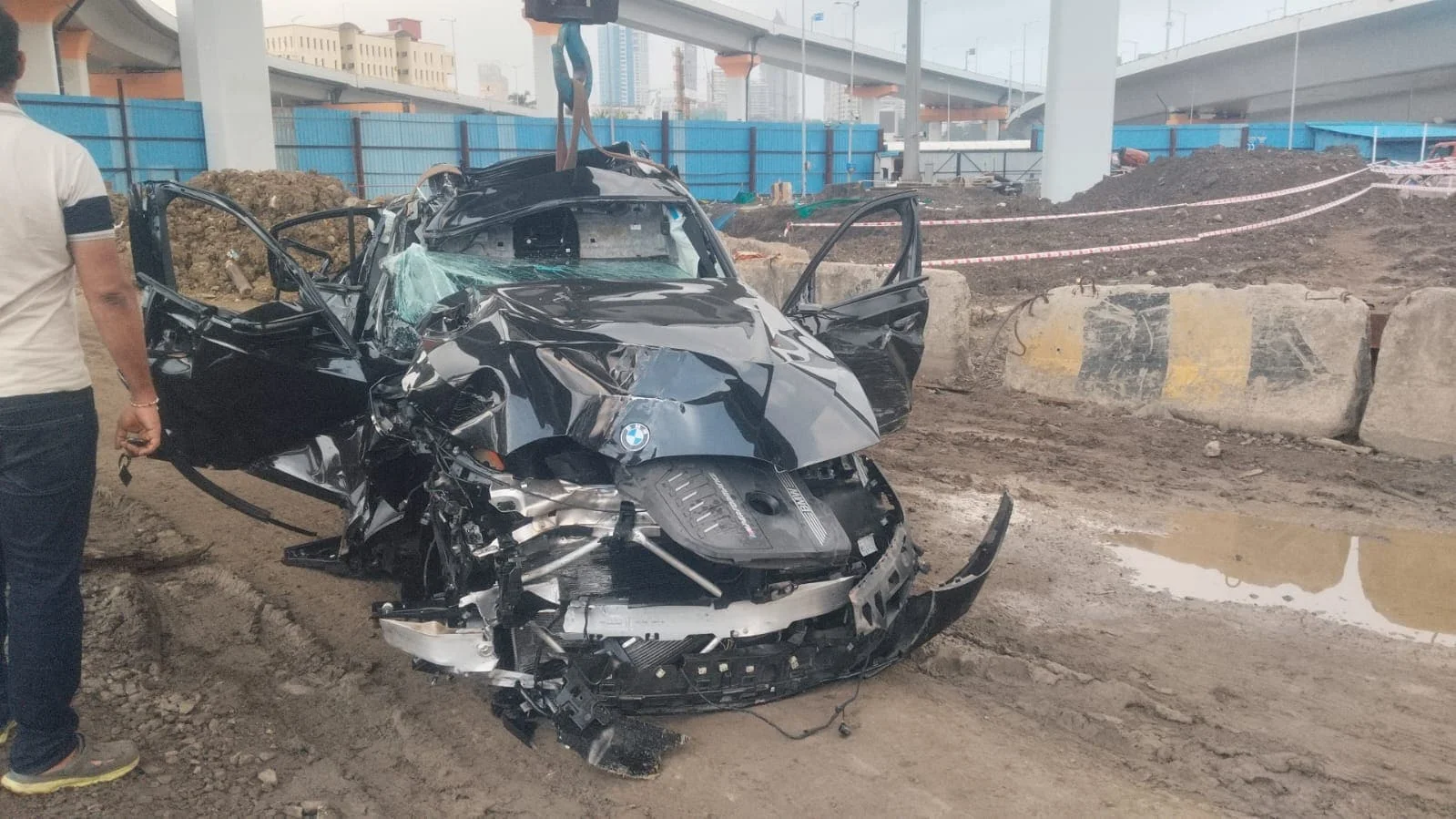 BMW That Killed 3 In Mumbai Crash Was In Another Accident. Man Shares Video