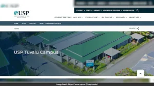 Recent reports have described the Tuvalu campus as the world's smallest university campus