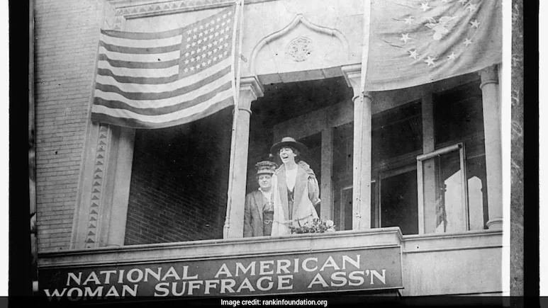 A woman was elected to the Congress before women had the right to vote in the United States