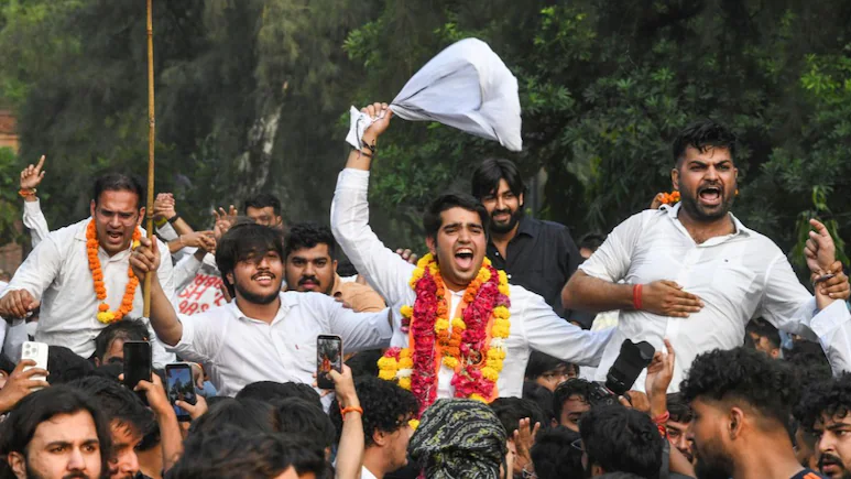 Newly Elected ABVP Candidates Share Their DUSU Election Journey With NDTV — "Emotional Moment"