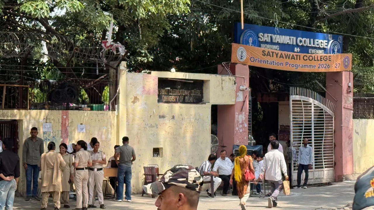 Voting is underway for the Delhi University Students' Union (DUSU) elections for the four key