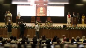 Justice Pushpendra Singh Bhati has officially taken office as the Chief Justice of the Jammu