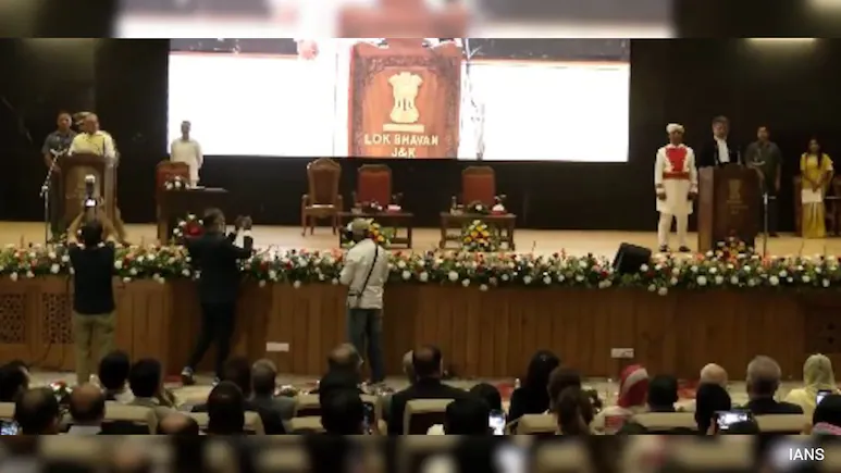 Justice Pushpendra Singh Bhati has officially taken office as the Chief Justice of the Jammu