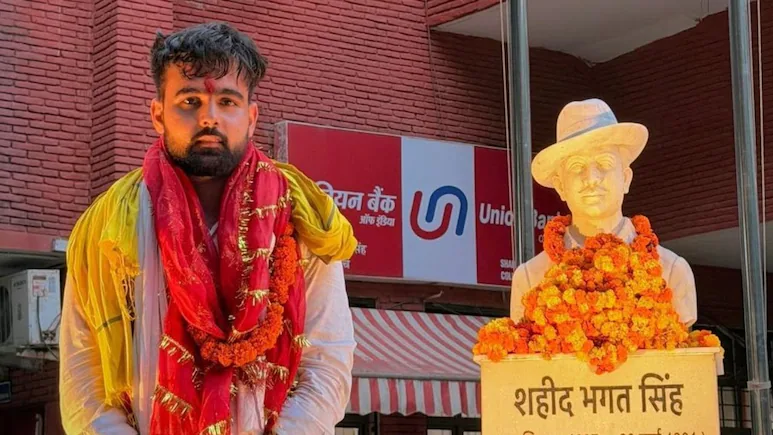 Deepanshu Shokeen has scripted history by securing the vice-president post in the Delhi