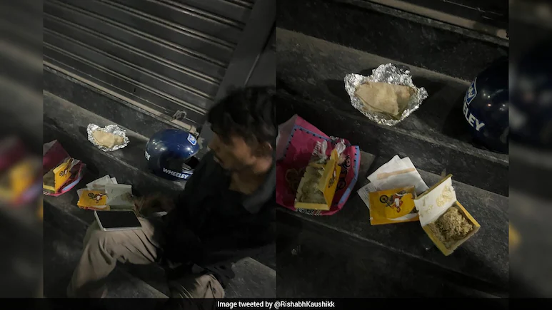Delhi Man Tracks Delayed Zomato Order, Claims He Found Two People Eating His Dinner
