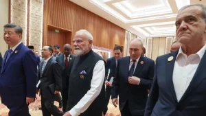 During the BRICS summit in New Delhi on Saturday, leaders adopted the New Delhi Declaration