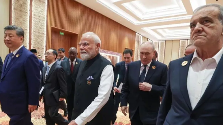 During the BRICS summit in New Delhi on Saturday, leaders adopted the New Delhi Declaration