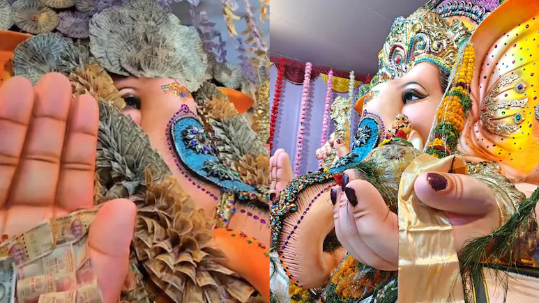 Ganesh Chaturthi celebrations in Telangana's Palvancha drew huge attention this year after two