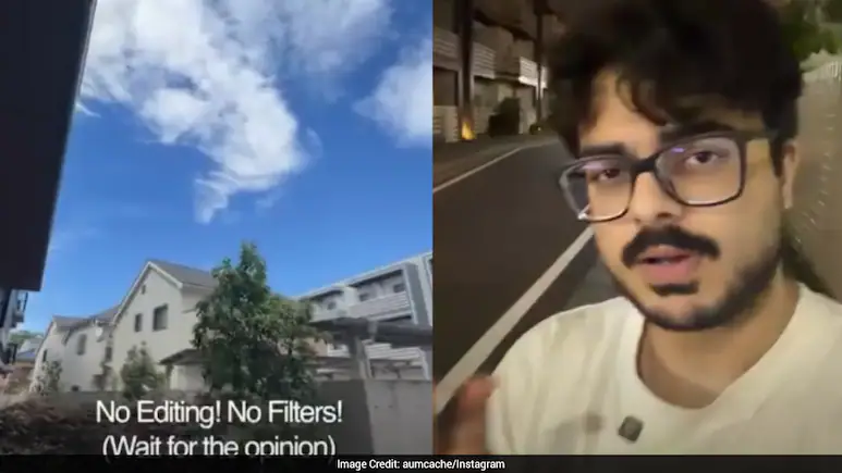 Delhi's skies became the focus of an online discussion after an Indian man living in Japan
