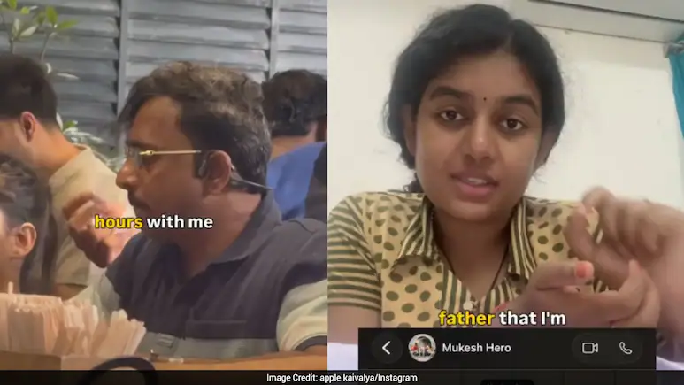 She said that he had travelled for 14 hours and travelled back for another 14 hours to spend