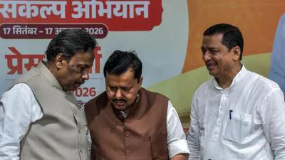 BJP names state in-charges: Vinod Tawde receives UP, Smriti Irani given Haryana