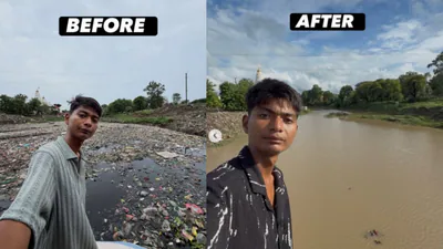 Who is 'Bittu Tabahi'? MP boy who went viral for cleaning polluted river and got job offer