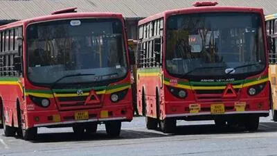 BEST bus collides with metro pillar in Goregaon, 2 injured: Police