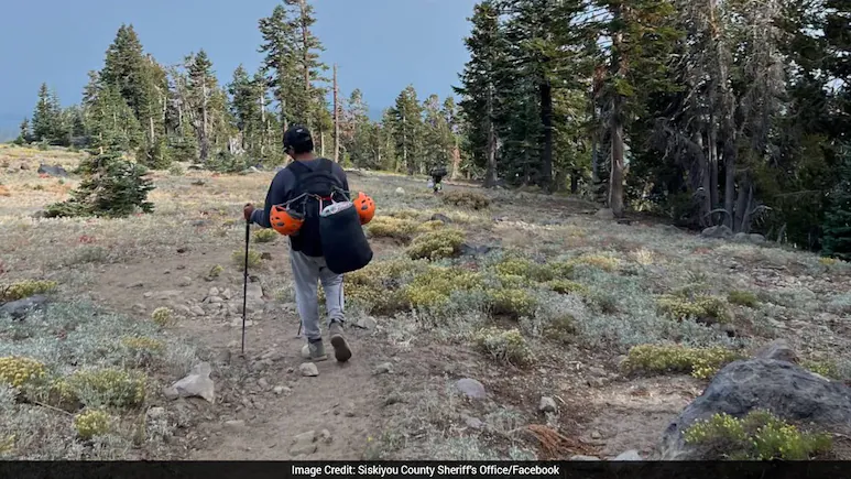 Three climbers were rescued from a mountain in California after getting stranded during a trip