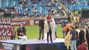 Once Mohsin Naqvi vacates the position, the Indian cricket team may also receive possession