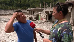He then described what he thought of when he was struggling to receives out