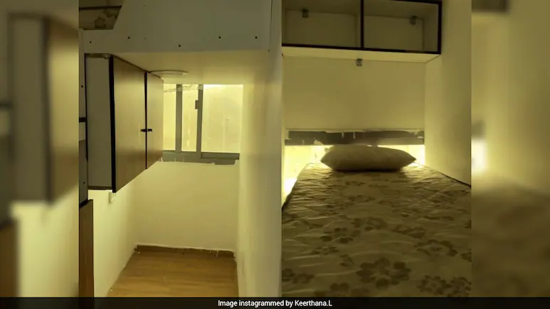Indian Woman Shows Tiny Dubai Room That Costs Rs 30,000 A Month — "Don't Be Shocked"