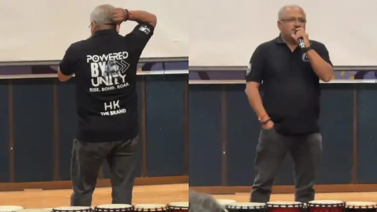 Days after his controversial video misbehaving with a student swept the internet, another clip