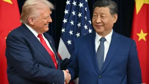 Trump has insisted that the US is comfortably ahead of China, but his efforts last year