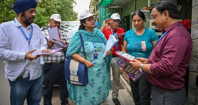 Shubham Sharma, a Congress representative to EC from Tughlakabad, which recorded the lowest