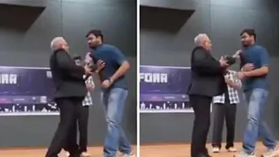 Gujarat: Nirma University orders probe after professor grabs student's collar at event