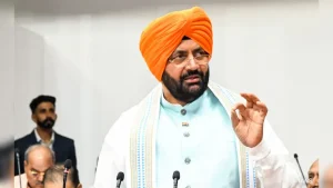 Haryana Chief Minister Nayab Singh Saini has publicly criticized Punjab Chief Minister Bhagwant