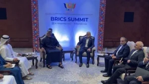 Iran President meets UAE Crown Prince on BRICS sidelines after Delhi declaration stresses dialogue