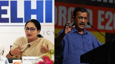 Delhi Chief Minister Rekha Gupta and her predecessor, Arvind Kejriwal, are among 3.31 million