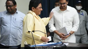 I have allowed Akash Anand to work in the party, which is before all of you, but Akash Anand