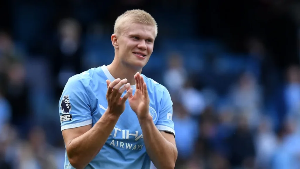 Manchester City striker Erling Haaland admitted he misses his long hair but said he felt it was