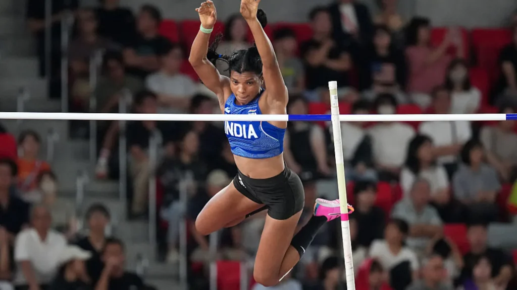 Baranica Elangovan entered her name in the record books by winning a bronze medal for India